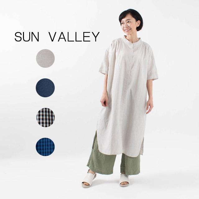 Sun Valley サンバレー 千鳥 ギンガムチェックワンピース Sk ナチュラルファッション ナチュラル服 40代 50代 カジュアル シンプル ベーシック Sk First Yahoo 店 通販 Yahoo ショッピング