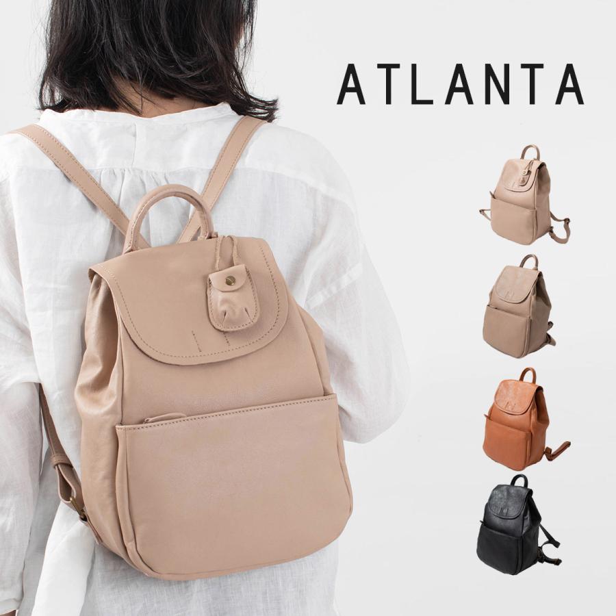 ATLANTA レザー リュック キャメル - 通販 - olgapuri.org