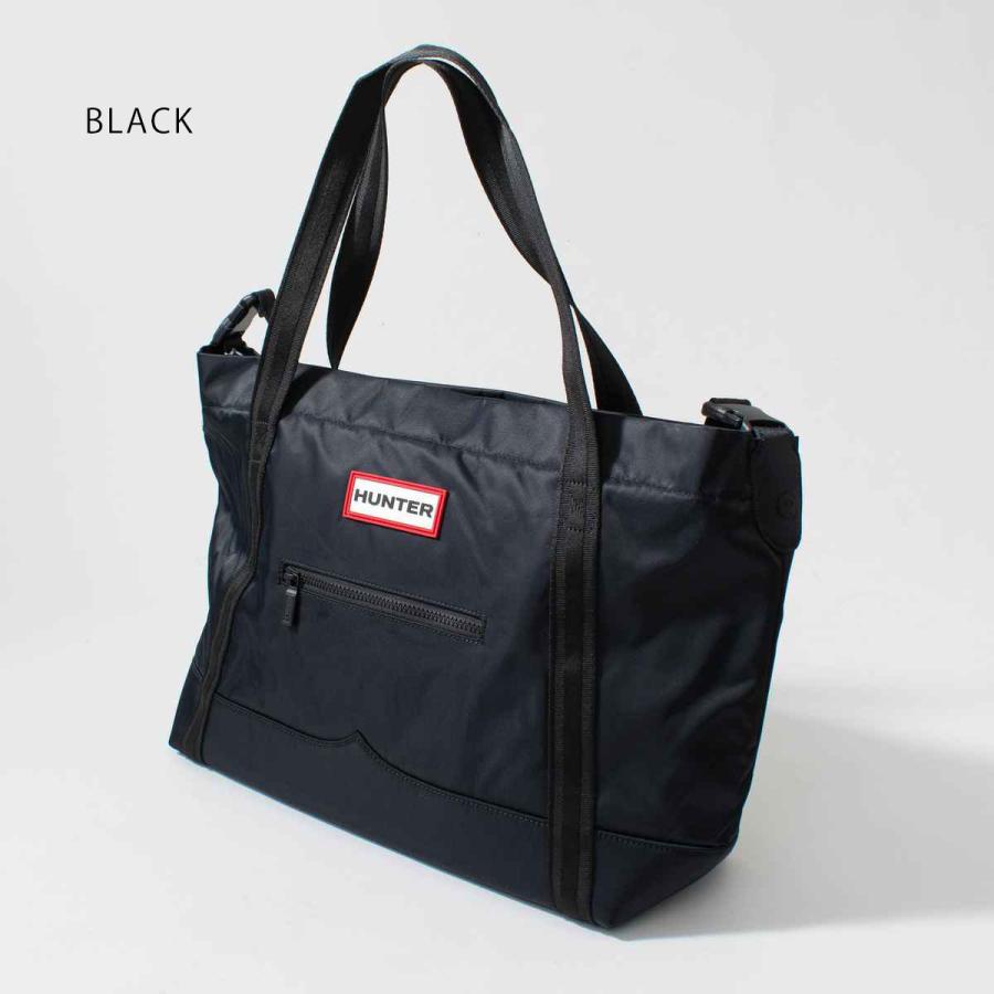 HUNTER ハンター ナイロンラージトップクリップトートバッグ