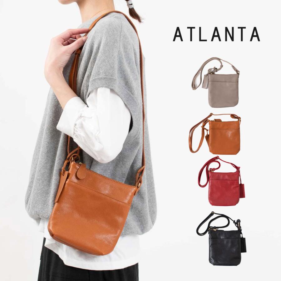 ATLANTA アトランタ ショルダーバッグ YN3228 レディース レザー 革 ショルダーバッグ 小さめバッグ ナチュラル 旅行 20代