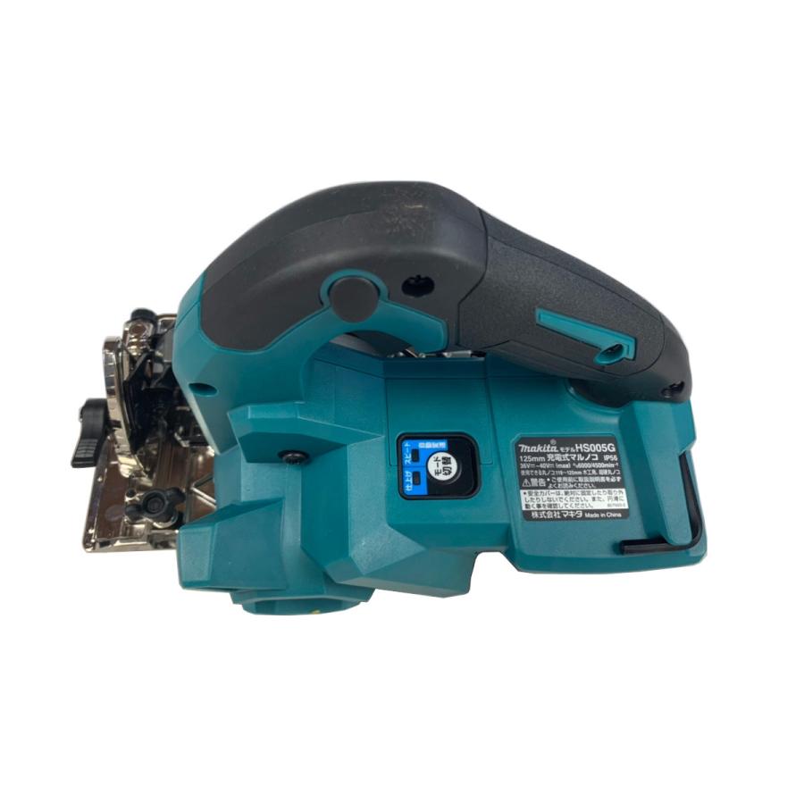 makita マキタ 40Vmax対応 125mm 充電式マルノコ 青 無線連動非対応 本体のみ HS007GZ 未使用品 マキタ（makita） 40Vmax 125mm 充電式マルノコ 青 HS005GZ 本体のみ