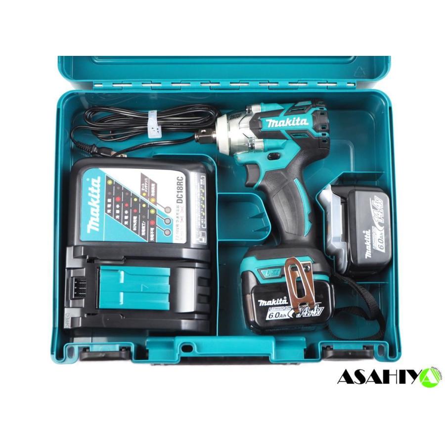 マキタ 14.4V 充電式インパクトレンチ TW284DRGX 6.0Ahバッテリー×2個 
