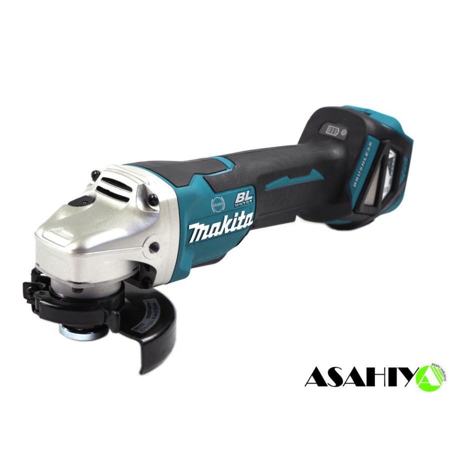 【新品】マキタ　充電式ディスクグラインダ　GA418DZ　18V　100ｍｍ　本体のみ　パドルスイッチ【ハンズクラフト熊本けやき通り店】 マキタ（makita） 充電式ディスクグラインダ GA418DZ 18V 本体のみ