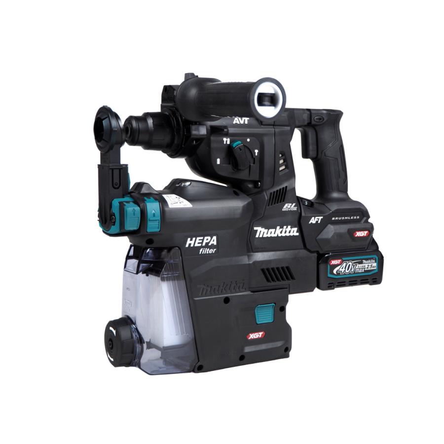 マキタ（makita） 40Vmax 28mm充電式ハンマドリル 2.5Ah×2