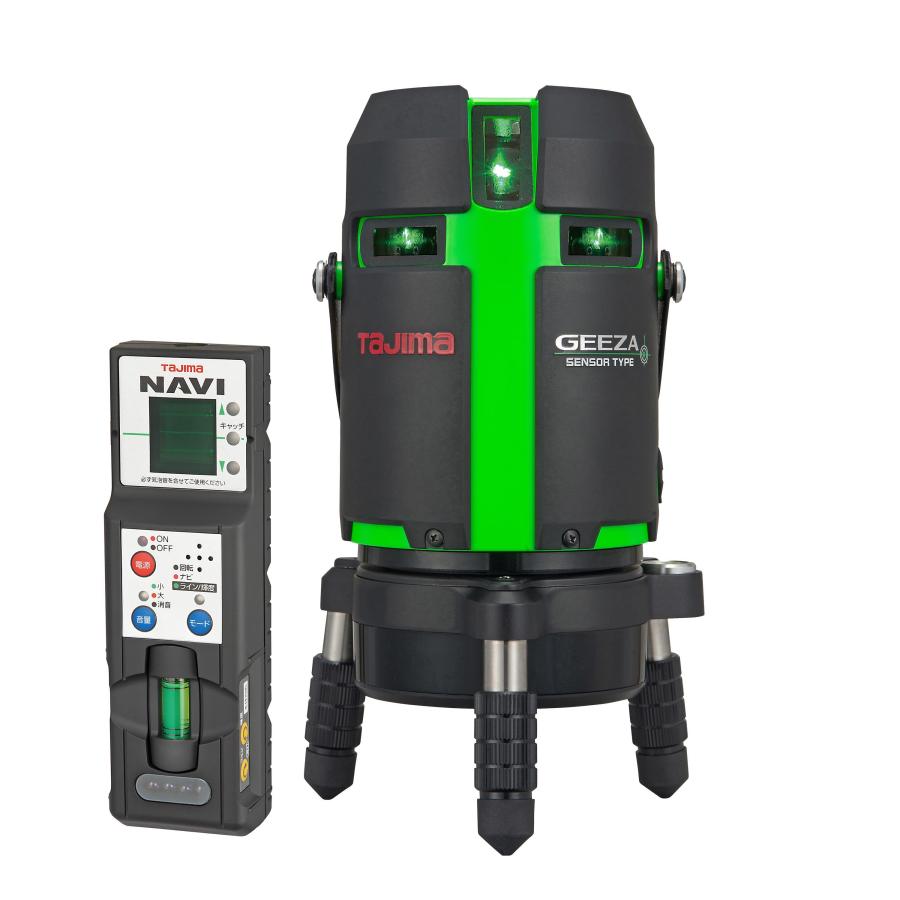 Tajima（タジマ） レーザー墨出し器 NAVI GEEZAセンサーKJC 矩十字・横 