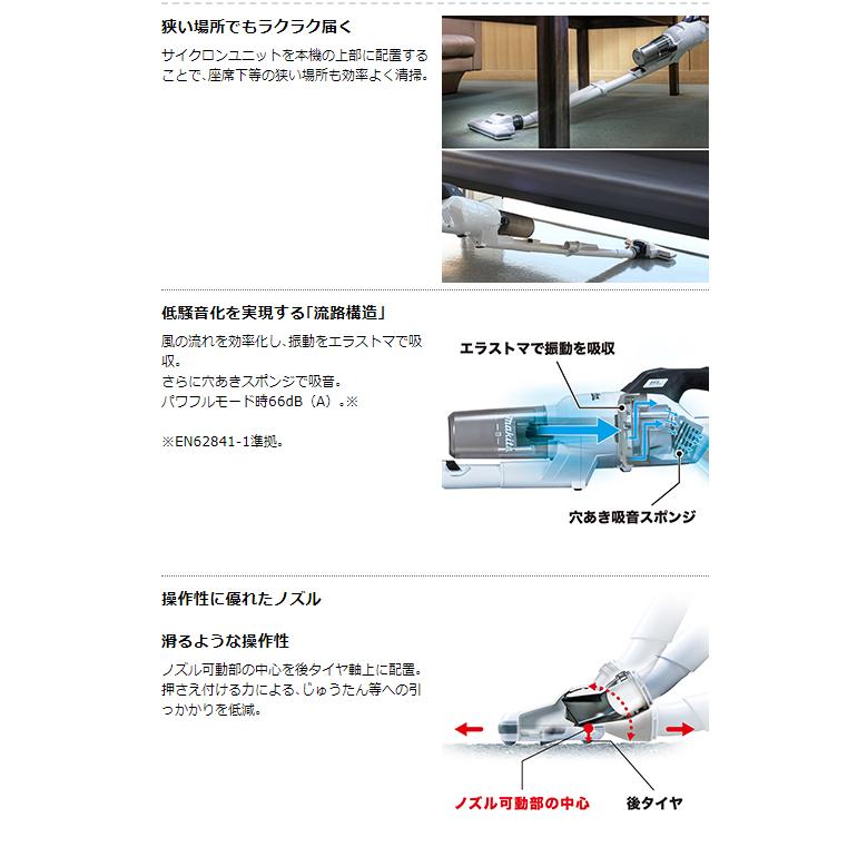 マキタ 18V 充電式クリーナー CL286FDZO オリーブ 本体+ソフト マキタ 18V 充電式クリーナー CL286FDZO オリーブ 本体+ソフト