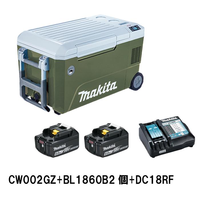 マキタ（makita） 充電式保冷温庫 オリーブ CW002GZO 本体+6.0Ah 