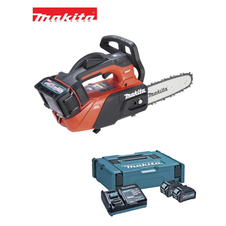 マキタ（makita） 40Vmax 充電式チェーンソー MUC031GZR3 赤 本体+