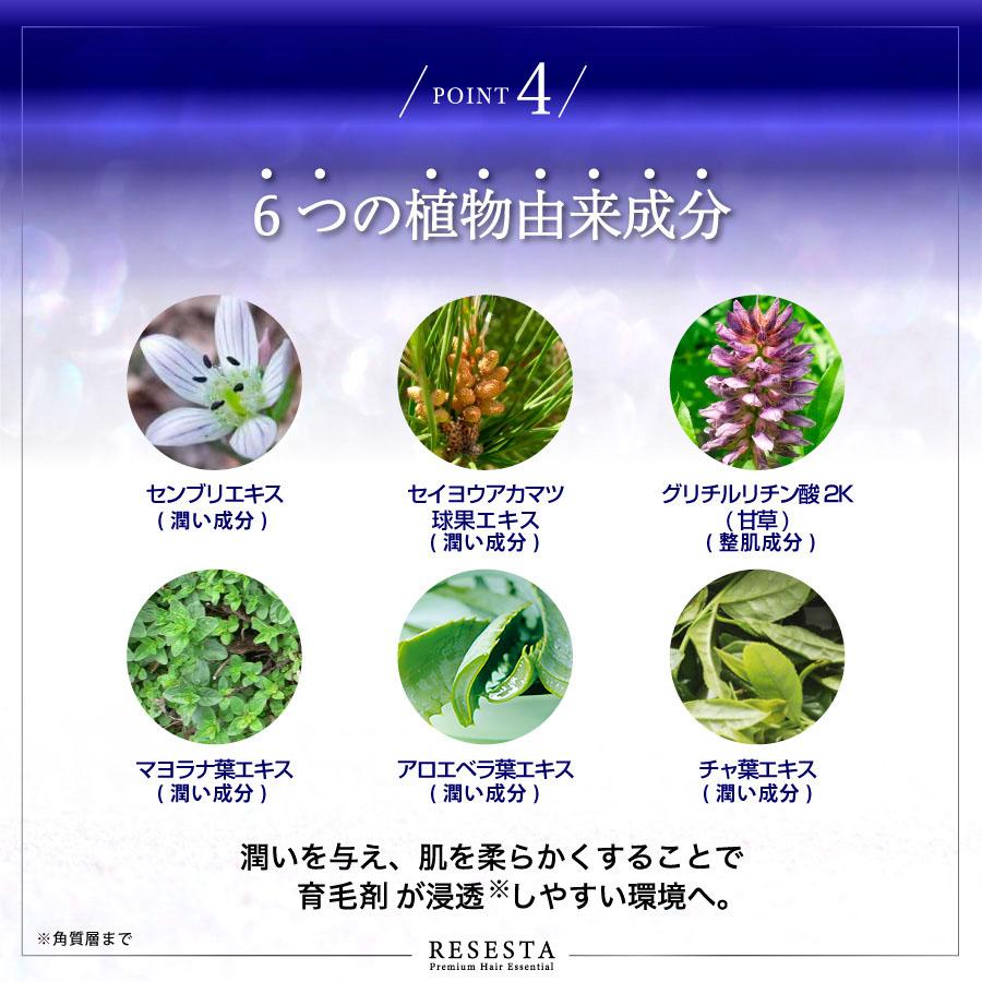 育毛剤 養毛料 女性 RESESTA 新配合 リデンシル3% センブリ 薬用 ヘアケア 発毛促進 抜け毛 女性用育毛剤 増毛 養毛 レディース 100ml 日本製 医薬部外品 |  | 09