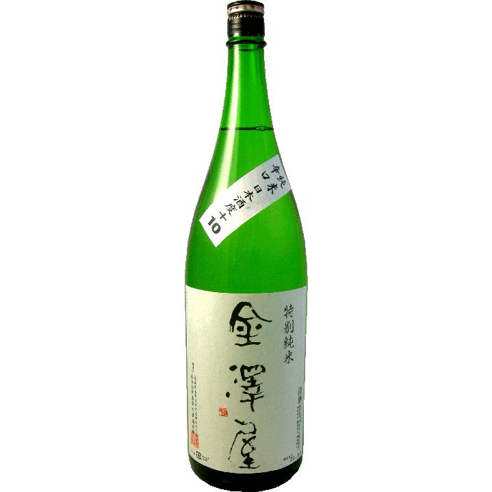 日本酒 辛口 金澤屋 かなざわや 特別純米+10 1800ml 福島 受賞蔵 喜多