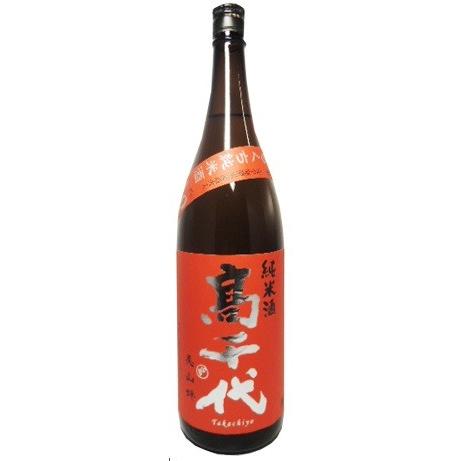 超辛 高千代（たかちよ）からくち純米酒+19 1.8L（日本酒 高千代酒造 新潟県）｜asahiyasaketen