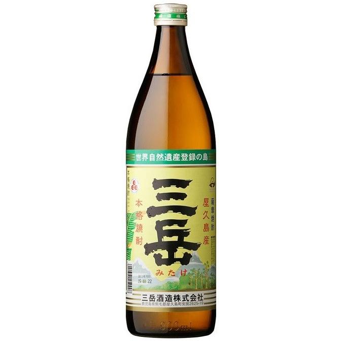 大人気焼酎【三岳】900ml ６本！ 本格いも焼酎 三岳900ml 6本(化粧箱入り) | 焼酎 | 鹿児島県屋久島町