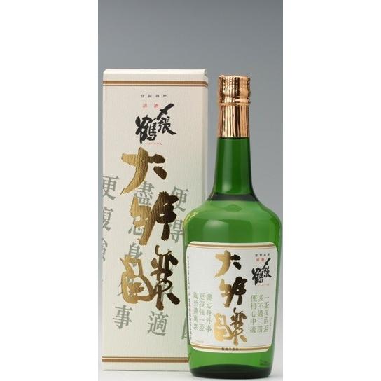 〆張鶴 日本酒 しめはりつる 金 大吟醸 720ml箱付（新潟県 宮尾酒造