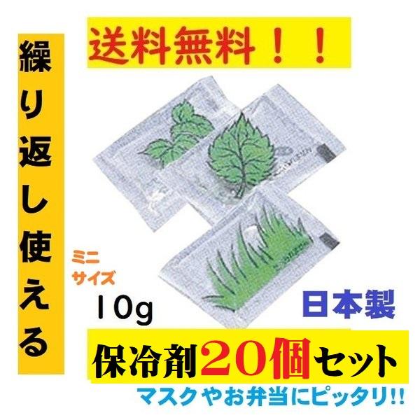 保冷剤 ミニ 10g 個セット マスク 小さい保冷剤 再利用可 蓄冷剤