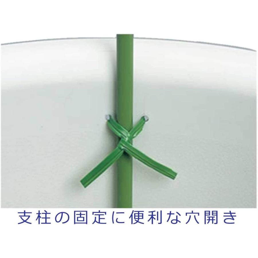 大和プラスチック 菜園鉢 8号 長鉢 ミカゲ Mサイズ 日本製 支柱鉢 5L