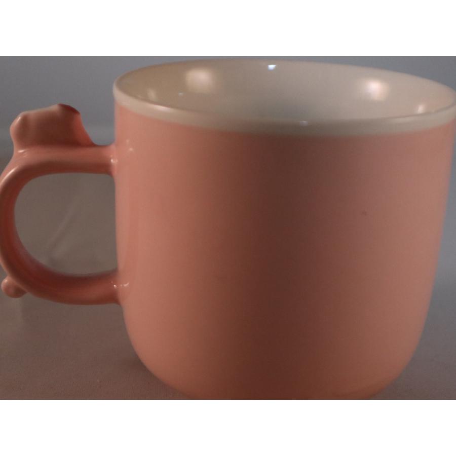 マグカップ かわいい ブタ柄の陶器カップ ブタ ぶた 子供 キッズ 国産