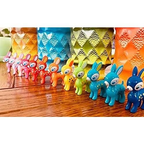 プチバビエ フィギュアマスコット 12個セット バンビ 飾り おもちゃ