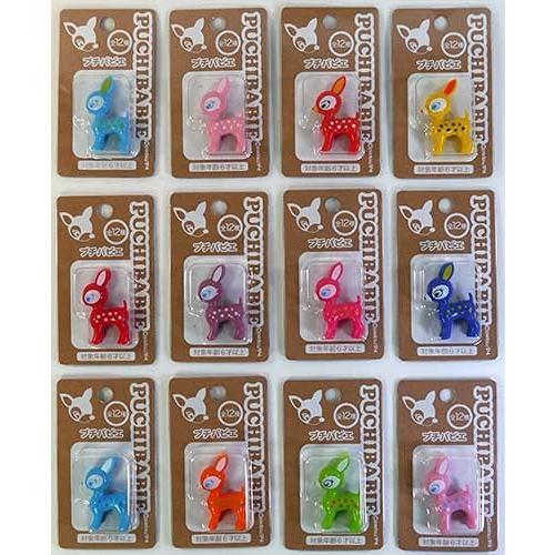 プチバビエ フィギュアマスコット 12個セット バンビ 飾り おもちゃ