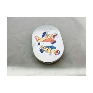 レトロ　アルミ子供弁当箱　新品 弁当箱 子ども用 アルミ タテヤマ 飛行機 昭和レトロ 在庫処分品 大特