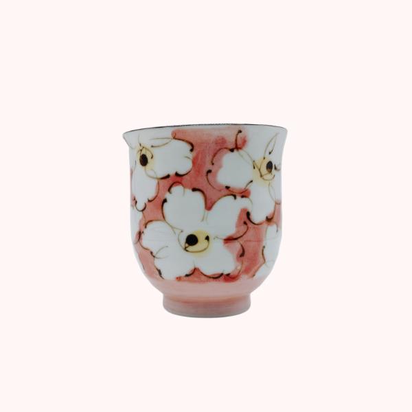 湯飲み 桜柄 美濃焼 和食器 湯呑み コップ さくら ダミ絵 サクラ 湯飲み 桜柄 美濃焼 和食器 湯呑み コップ さくら ダミ絵 サクラ