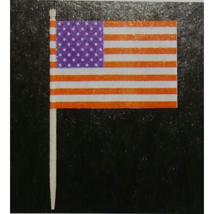 ランチ旗 アメリカ 1箱0本入 オリンピック 応援 星条旗 Usa はた フラッグ お子様ランチ 国旗 サバゲ おもてなし トランプ大統領 ポイント消化 456 朝日屋セトモノ店 Yahoo ショップ 通販 Yahoo ショッピング