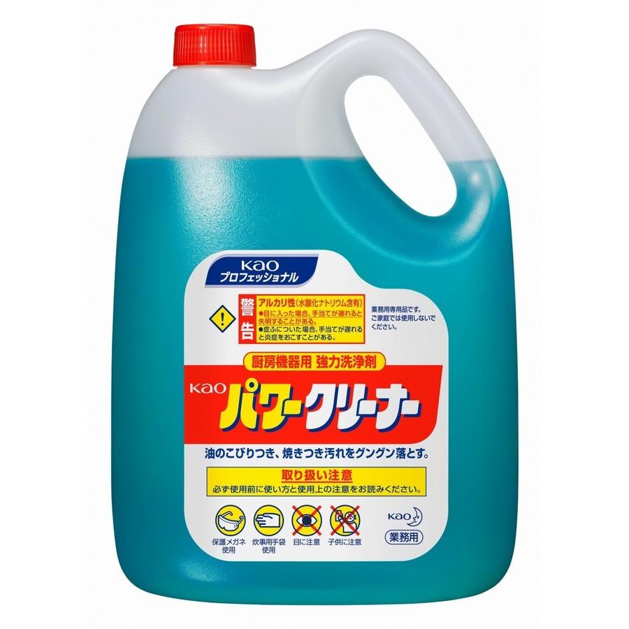 Kao 花王 パワークリーナー 4.5L 業務用 強力洗剤 油落とし 除菌 Kao 花王 パワークリーナー 4.5L 業務用 強力洗剤 油落とし 除菌