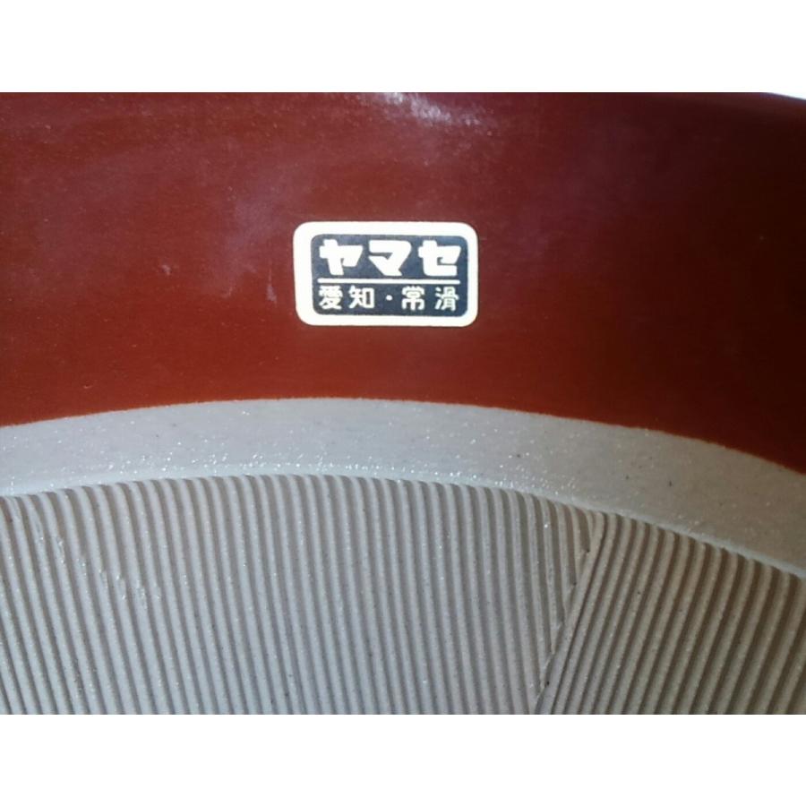 すり鉢 10号 常滑焼 ヤマセ製陶所 10号 大サイズ 無地 すりこぎ ごま 