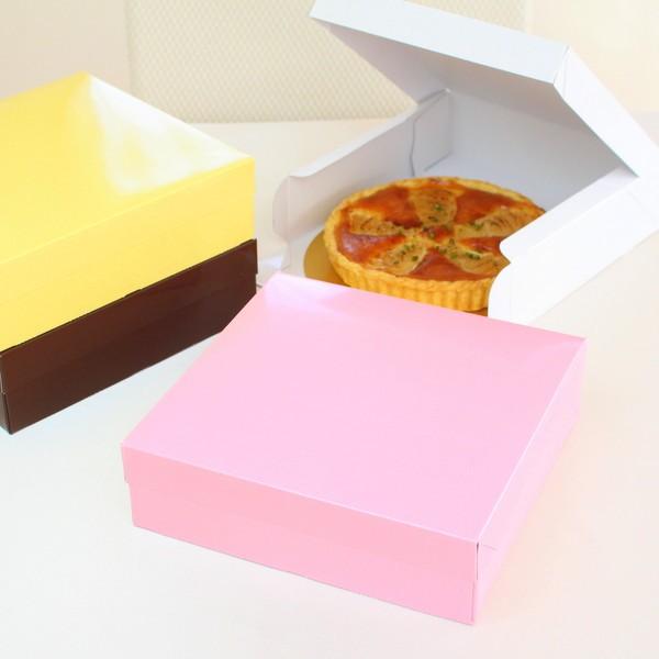 タルト箱・手さげなし PCカラー65クリーム 6号 5枚入 : かっぱ橋 浅井