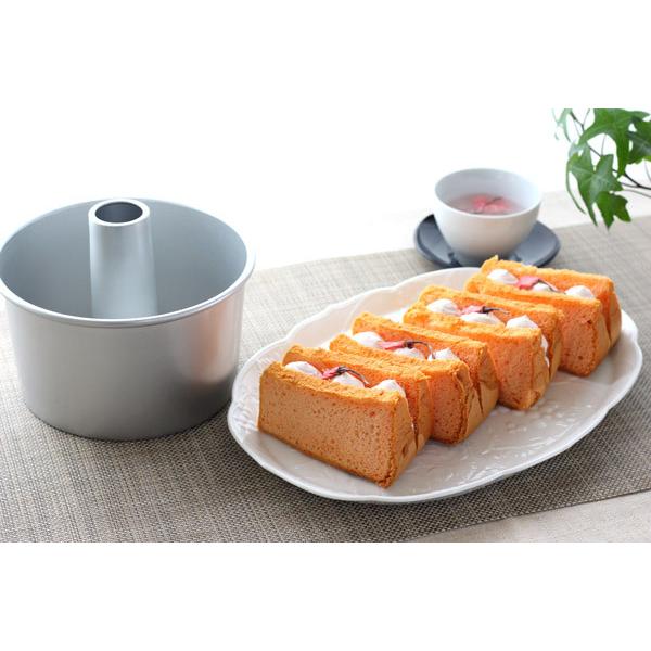 トール シフォンケーキ型14cm 浅井商店オリジナル つなぎ目の トール シフォンケーキ型14cm 浅井商店オリジナル つなぎ目の
