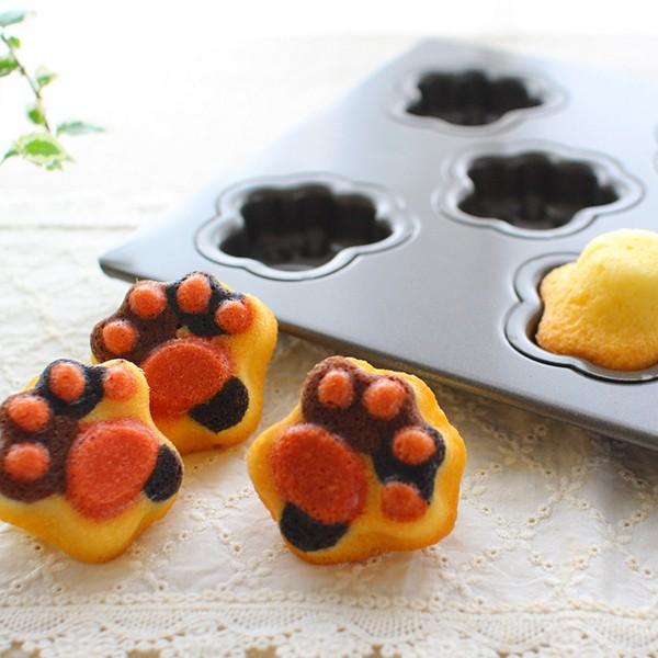肉球 天板8P スーパーシリコン加工 基本のお菓子型シリーズ第八弾