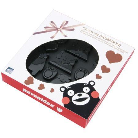 Pavoni(パヴォーニ) チョコレート型 チョコアイス くまモン ハート