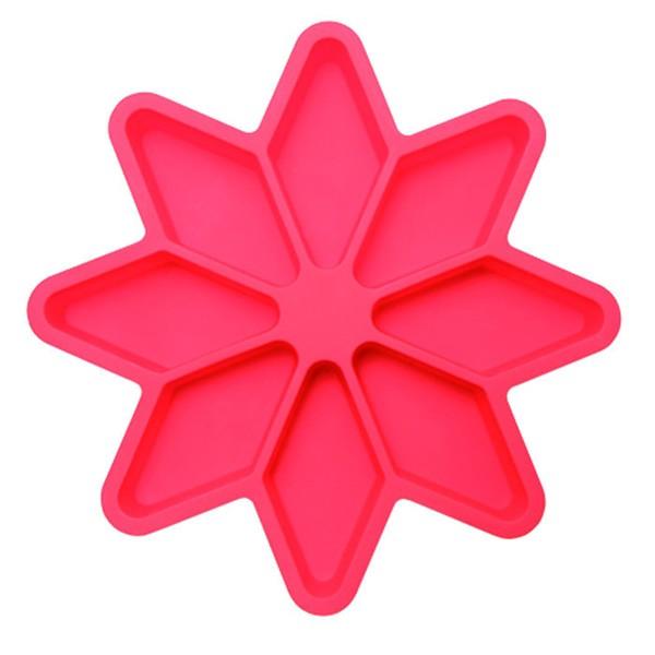 pavoni パボーニ シリコン型 スター8-レッド シリコンモールド お菓子