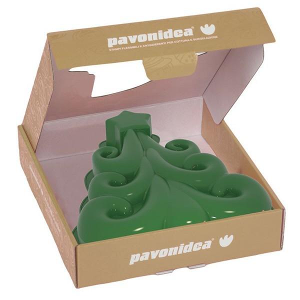 pavoni パボーニ シリコン型 デコ・ツリー-グリーン クリスマスツリー