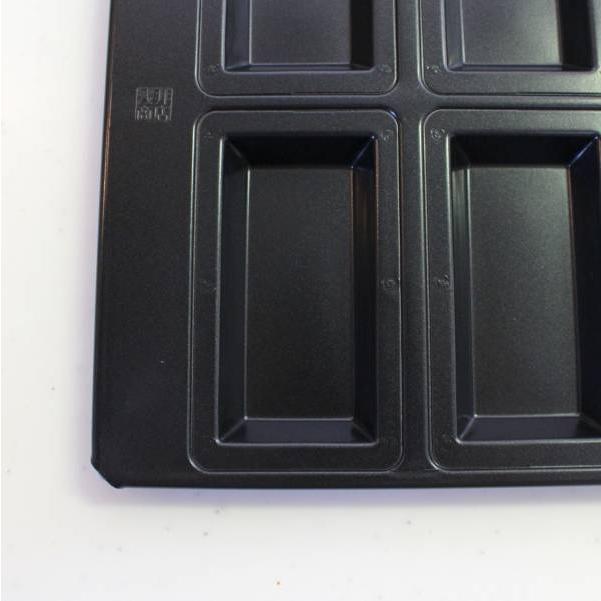 フィナンシェ型 BKシリコン加工 天板8P 普及型 浅井商店オリジナル 8個