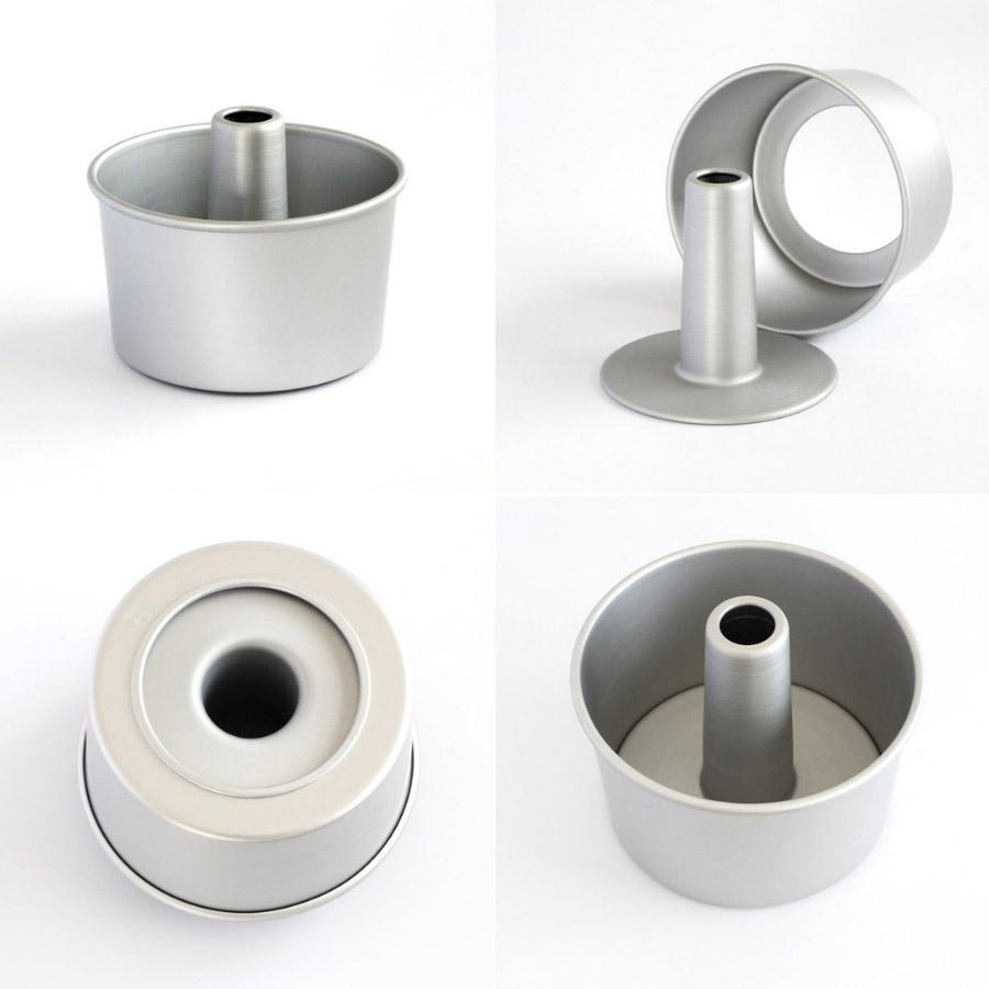 つなぎ目のない極厚 アルミトール シフォンケーキ型 17cm 浅井商店