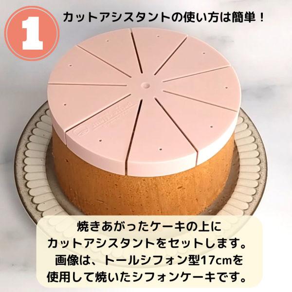 シフォンケーキ用カットアシスタント 17cm 9カット 爆買 : かっぱ橋