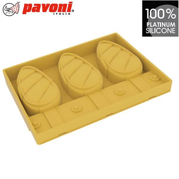 パボーニ(pavoni)のシリコンモールドで作るひんやり甘～い♪苺ミルク