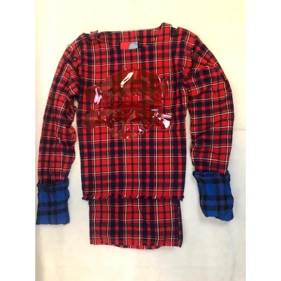 オリジナルJOHN FLANNEL MUSLIN RED 通常/カスタムM