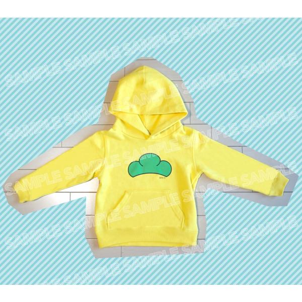 【TSHI】 おそ松さん 松パーカーキッズ （十四松）