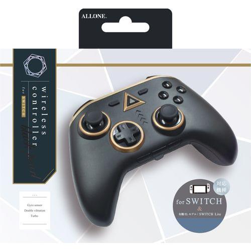 新品】【NSHD】Switch用ワイヤレスコントローラー ブラックパール[お