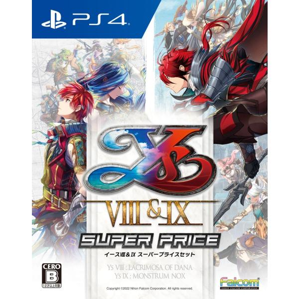 [メール便OK]【新品】【PS4】イースVIII＆IX スーパープライスセット[お取寄せ品]