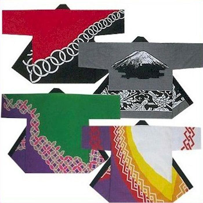 法被 半纏 赤 黒 緑 虹 七宝 はっぴ ハッピ 祭 メンズ レディース （s