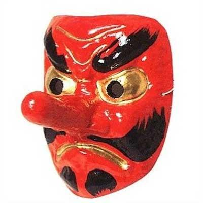お面 天狗 踊り 小道具 （s3285） 日舞 日本舞踊 時代劇 歌舞伎 おめん