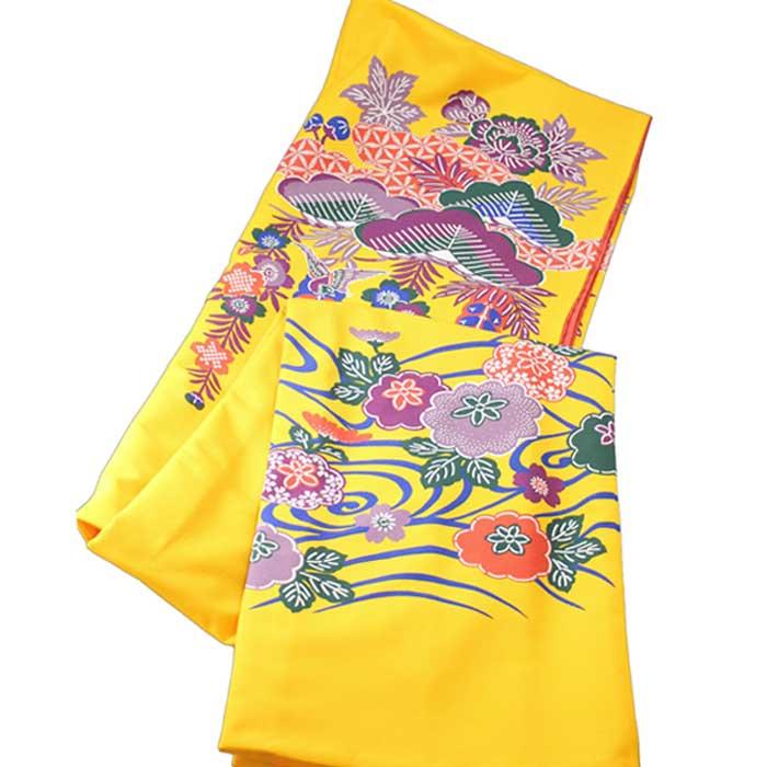 舞踊着物（黄色） 琉球舞踊 着物 衣装 黄色 - メルカリ