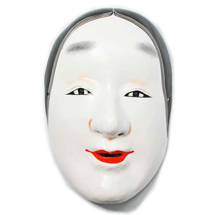 くわえ面 小面 能面 踊り 小道具 日舞 日本舞踊よさこい 演劇 おどり