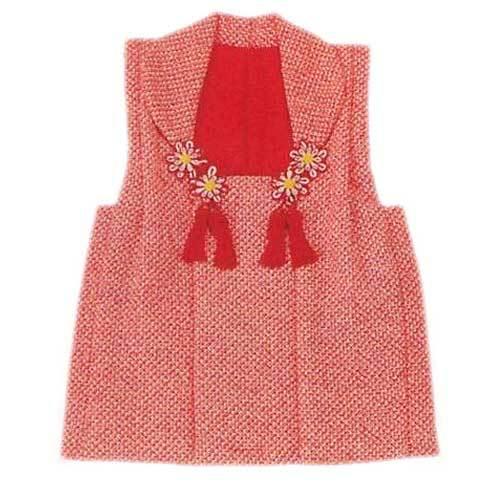 七五三 被布 コート 鹿の子 化繊 3歳 子供 女の子 （75-4-16） 三歳 3