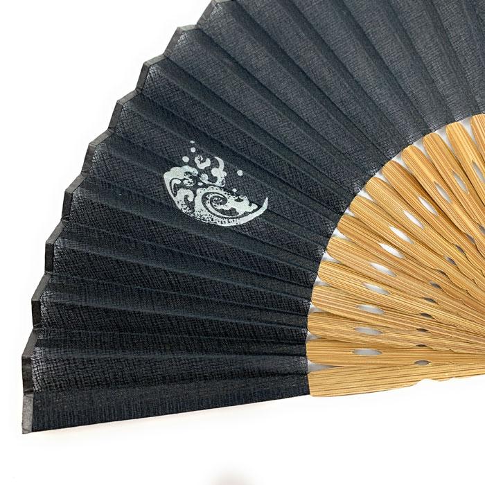 扇子 セット 扇子袋付き 黒 渋い 粋 かっこいい 母の日 ギフト プレゼント 夏 夏扇子 1点までメール便可 : 和のユニフォーム浅草 ...