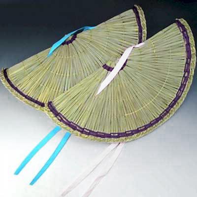 笠 おけさ笠 あみがさ 舞踊 白 水色 （s3131） 踊り 小道具 阿波踊り