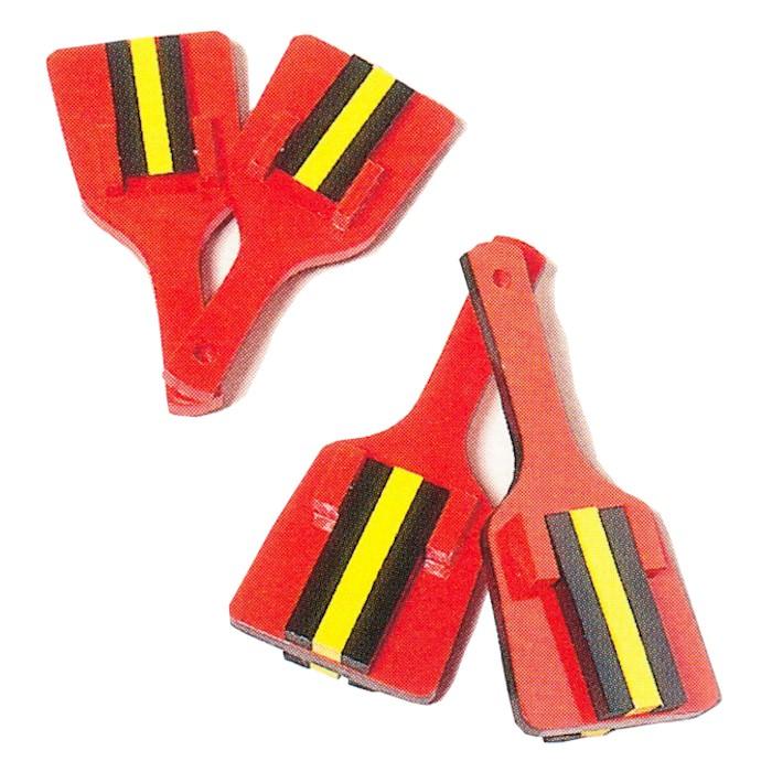 鳴子 よさこい鳴子 赤 大人 子供 祭 国産檜使用 （s3228-30） 祭り