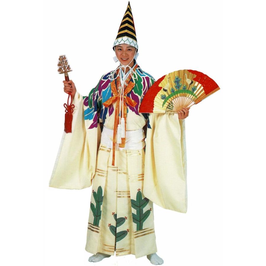 三番叟 衣裳 2点セット 白 さんばぞう （s8308） 踊り 舞踊 能 歌舞伎